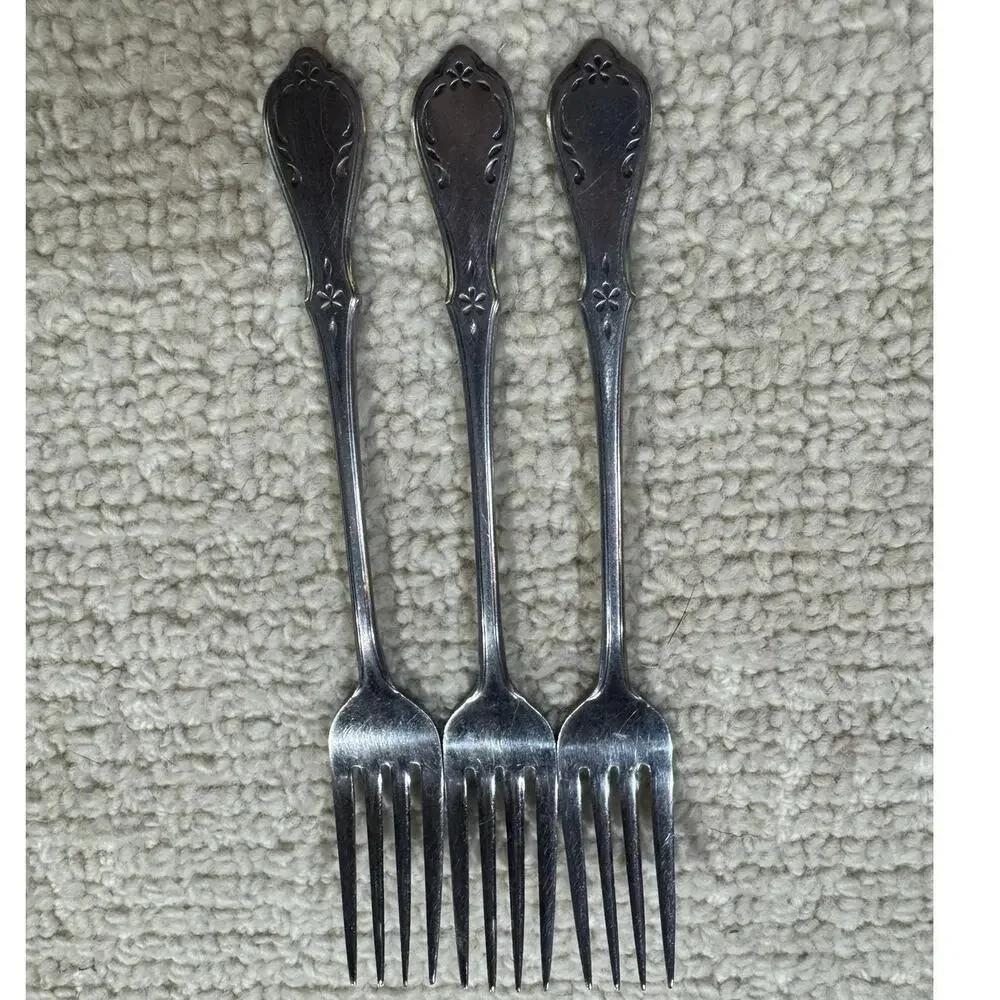 Northland Evening Star Dinner Forks Lot of 3
